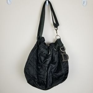Dior lambskin cannage bucket bag